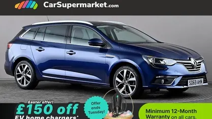 Used Renault Mégane GrandTour Iconic 140 HP (102 kW) 2019 Blue Estate