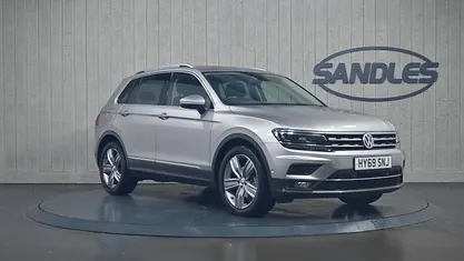 Silver Used 2019 VW Tiguan SEL SUV | £16,799 (Fair price)
