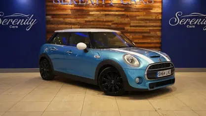 Used Mini Cooper S Hatch 170 HP (125 kW) 2014 Blue Hatchback