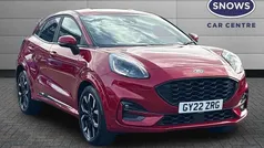 Red Used 2022 Ford Puma Gen-E ST-Line X SUV | £14,749 (Fair price)