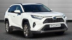 Pure white Used 2023 Toyota RAV4 Hybrid SUV | £31,901 (Fair price)
