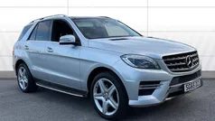 Silver Used 2015 Mercedes ML250 AMG line SUV | £13,594 (Fair price)