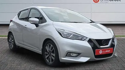 Silver Used 2018 Nissan Micra Acenta Hatchback | £7,699 (Fair price)