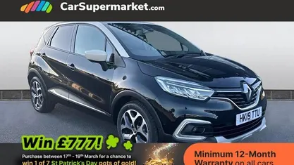 Used Renault Captur GT-Line 90 HP (66 kW) 2019 Black/cream SUV