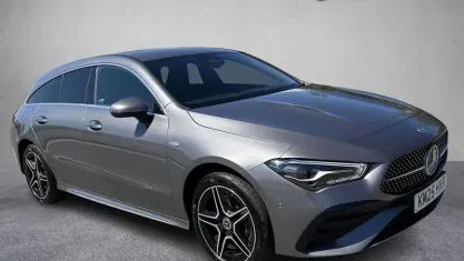 Used Mercedes CLA250e AMG line 218 HP (160 kW) 2025 Grey Coupe