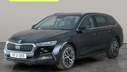 Used Skoda Octavia SE L 116 HP (85 kW) 2021 Black Estate