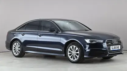 Begagnad Audi A6 252 HK (185 kW) 2018 Blå Sedan
