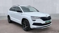 White Used 2022 Skoda Karoq SportLine SUV | £19,595 (Fair price)