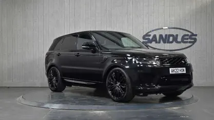 Used Land Rover Range Rover Sport HSE Dynamic 300 HP (220 kW) 2022 Black SUV