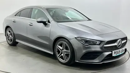 Used Mercedes CLA220 AMG Line Premium Plus 190 HP (139 kW) 2019 Grey Sedan