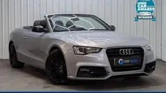Silver Used 2016 Audi A5 Cabriolet S-Line Cabriolet | £9,995 (Fair price)