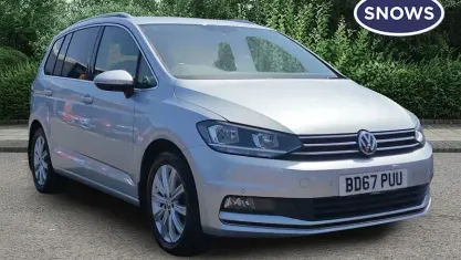 Used VW Touran SEL 150 HP (110 kW) 2017 Silver MPV