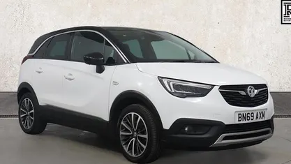 Used Vauxhall Crossland X Elite 131 HP (96 kW) 2019 White SUV