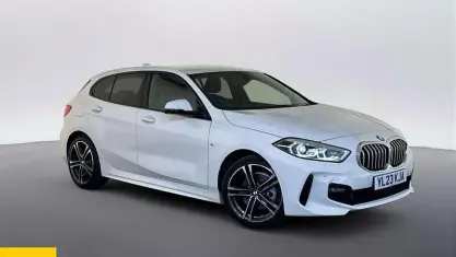 Used BMW 118 M Sport 136 HP (100 kW) 2023 White Hatchback
