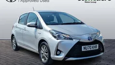 Silver Used 2020 Toyota Yaris Hybrid Hatchback | £14,500 (Good price)