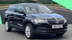 Black Used 2021 Skoda Karoq SE L SUV | £17,842 (Fair price)