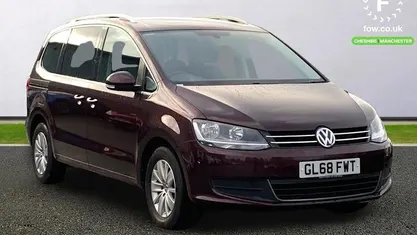 Red Used 2018 VW Sharan SE MPV | £16,699 (Fair price)