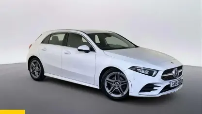 Used Mercedes A180 Executive 116 HP (85 kW) 2019 White Hatchback