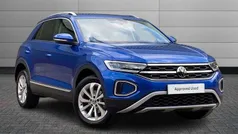 Ravenna blue Used 2022 VW T-Roc Style SUV | £24,495 (Fair price)