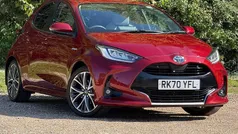 Red Used 2020 Toyota Yaris Hybrid Hatchback | £16,190 (Good price)