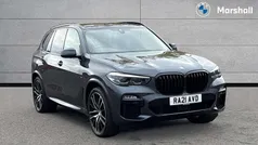 Grey Used 2021 BMW X5 M Sport SUV | £40,314 (Fair price)