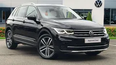 Black Used 2021 VW Tiguan Elegance SUV | £24,999 (Fair price)
