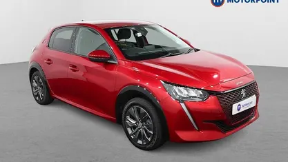 Used Peugeot e-208 Allure 100 kW (136 HP) 2021 Red Hatchback