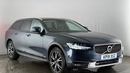 Blue Used 2019 Volvo V90 CC Pro Estate | £20,600 (Fair price)