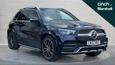 Blue Used 2022 Mercedes GLE400 AMG line SUV | £52,393 (Fair price)