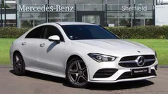 White Used 2022 Mercedes CLA200 AMG Line Premium Coupe | £23,785 (Fair price)