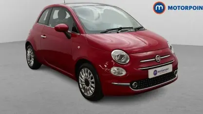 Używany Fiat 500 Lounge 69 KM (50 kW) 2019 Czerwony Hatchback