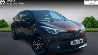 Used Toyota C-HR 122 HP (89 kW) 2017 Brown SUV
