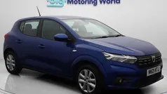 Blue Used 2021 Dacia Sandero Comfort Hatchback | £8,400 (Fair price)