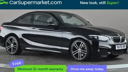 Usado BMW 220 M Sport 184 CV (135 kW) 2021 Negro Coupe