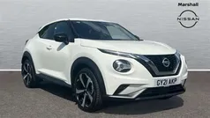 White Used 2021 Nissan Juke Tekna SUV | £16,295 (Fair price)