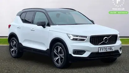 Used Volvo XC40 R-Design 163 HP (119 kW) 2020 White SUV