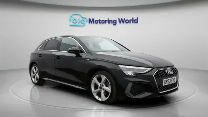 Used Audi A3 Sportback S-Line 150 HP (110 kW) 2023 Black Hatchback