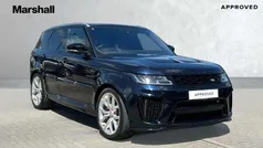 Blue Used 2021 Land Rover Range Rover Sport SVR SUV | £55,429 (Fair price)