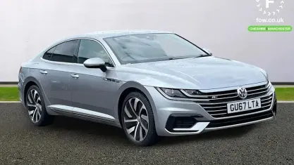 Used VW Arteon R-line 280 HP (205 kW) 2017 Silver Hatchback