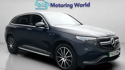 Used Mercedes EQC400 AMG line 300 kW (408 HP) 2022 Blue SUV