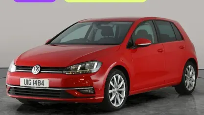 Used VW Golf VII GT 116 HP (85 kW) 2018 Red Hatchback