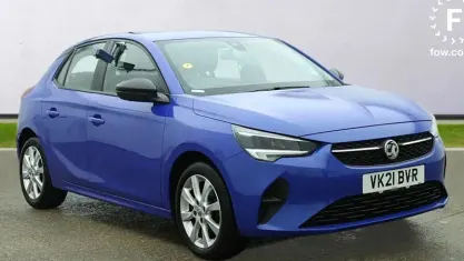Used Vauxhall Corsa 75 HP (55 kW) 2021 Blue Hatchback