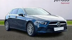 Blue Used 2022 Mercedes A180 Executive Hatchback | £19,200 (Fair price)