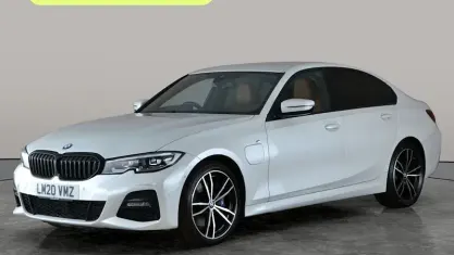 Used BMW 330e M Sport 292 HP (214 kW) 2020 White Sedan