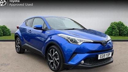 Gebraucht Toyota C-HR Design 122 PS (89 kW) 2019 Blau SUV