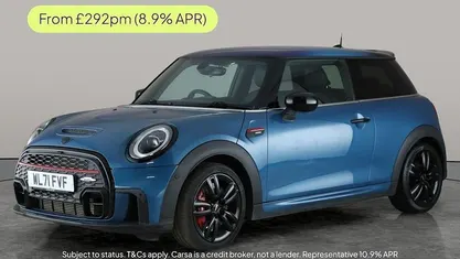Blue Used 2021 Mini John Cooper Works Hatch Hatchback | £19,945 (Good price)