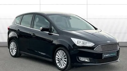 Used Ford C-MAX Titanium 125 HP (91 kW) 2019 Black MPV