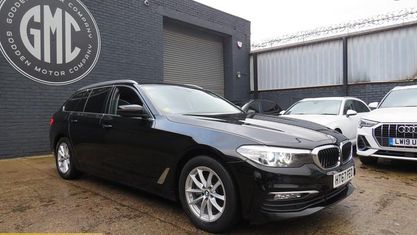 Begagnad BMW 520 190 HK (139 kW) 2018 Svart Kombi