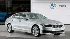 Silver Used 2017 BMW 530 Sport Line Sedan | £16,847 (Fair price)