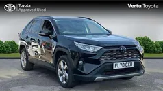 Black Used 2020 Toyota RAV4 Hybrid Design SUV | £19,068 (Fair price)
